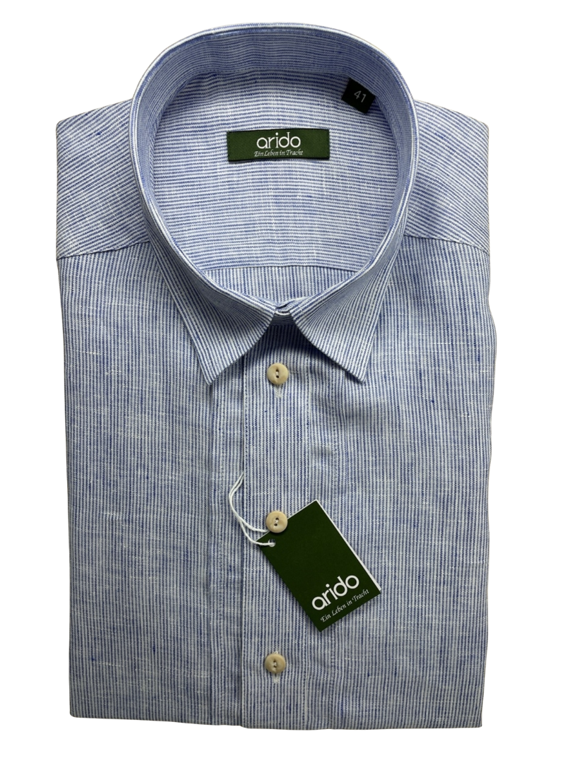 Trachtenhemd Pfoad Gestreift